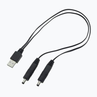 Kabel ładujący USB do ogrzewanych rękawic, kapci i kaptura Glovii GE33C czarny