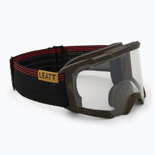 Gogle rowerowe Leatt Velocity 4.0 MTB X-Flow timber/clear