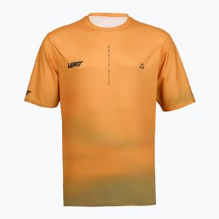 Koszulka rowerowa męska Leatt MTB Trail 3.0 lager yellow