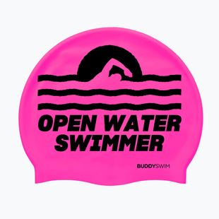 Czepek pływacki BuddySwim OWS Silicone pink
