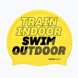 Czepek pływacki BuddySwim TSO Silicone yellow