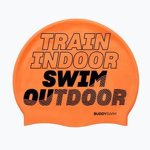 Czepek pływacki BuddySwim TSO Silicone orange