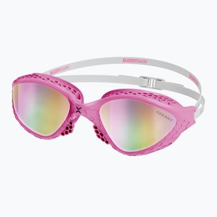 Okulary do pływania BuddySwim OzeanX Mirror pink/white/ iridium