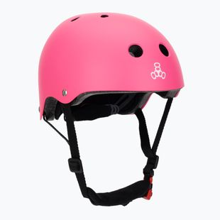 Kask dziecęcy Triple Eight Youth Lil 8 Staab neon pink