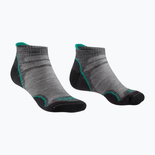 Skarpety trekkingowe damskie Bridgedale Hike Ultralight Merino Performance Low mid grey/surf