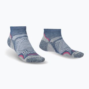 Skarpety trekkingowe damskie Bridgedale Hike Ultralight Coolmax® Performance Low dark denim