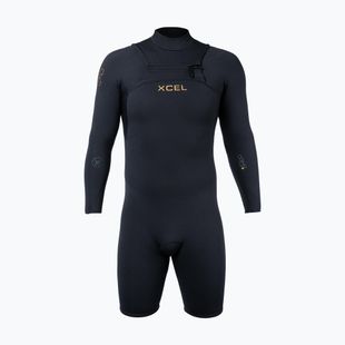 Pianka do pływania męska Xcel Comp+ Spring 2/1,5 mm LS black