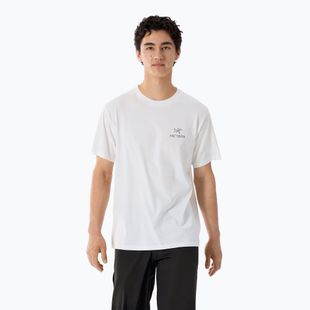 Koszulka męska Arcteryx Kragg Sl Cotton Bird Word white light/black