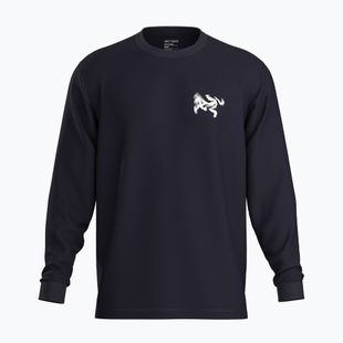 Longsleeve męski Arcteryx Kragg SL Cotton Bird Tile black/arctic silk