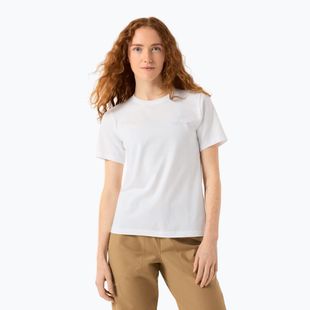 Koszulka damska Arcteryx Kragg Sl Cotton Emblem Crew white light