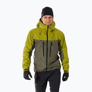 Kurtka przeciwdeszczowa męska Arcteryx Alpha olive moss/tatsu