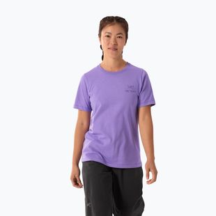 Koszulka damska Arc'teryx Kragg Sl Cotton Emblem Crew aster