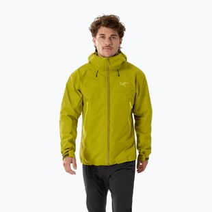 Kurtka przeciwdeszczowa męska Arcteryx Beta SL olive moss/euphoria