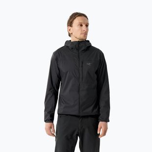 Kurtka przeciwwiatrowa męska Arcteryx Squamish Hoody black