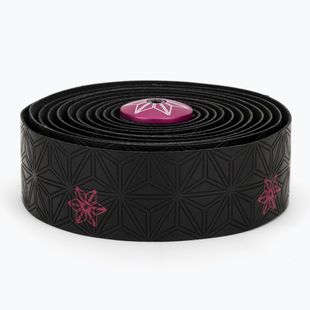 Owijka na kierownicę SUPACAZ Super Sticky Kush Galaxy neon pink/pink star plugs