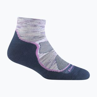 Skarpety damskie Darn Tough Light Hiker 1/4 Sock Cushion cosmic purple
