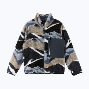 Bluza polarowa dziecięca Reima Turilas soft black