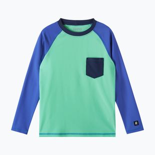 Longsleeve do pływania dziecięcy Reima Kroolaus fresh mint