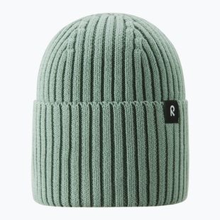 Czapka zimowa dziecięca Reima Hattara stone green