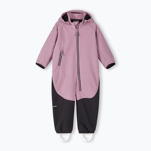 Kombinezon softshell dziecięcy Reima Mjosa grey pink