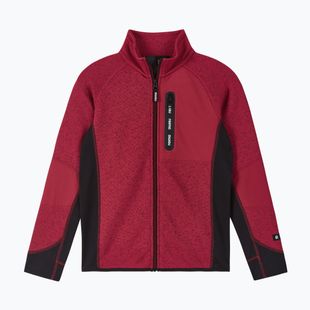 Bluza polarowa dziecięca Reima Liukuen cranberry