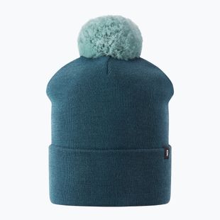 Czapka zimowa dziecięca Reima Omasi dark teal