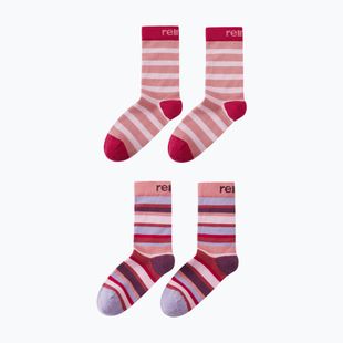 Skarpety dziecięce Reima Parit 2 pack rose blush