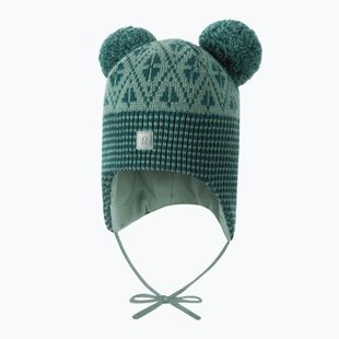 Czapka zimowa dziecięca Reima Kuuru stone green