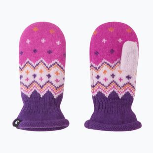 Rękawiczki zimowe dziecięce Reima Lapanen plum purple