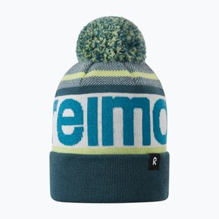Czapka zimowa dziecięca Reima Taasko dark teal