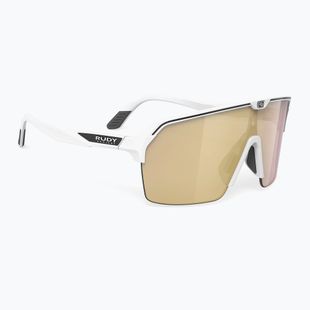 Okulary przeciwsłoneczne Rudy Project Spinshield Air white matte/multilaser gold