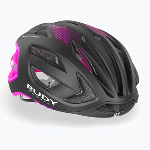 Kask rowerowy Rudy Project Egos black/pink fluo matte