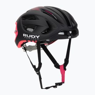 Kask rowerowy Rudy Project Egos black/pink fluo matte