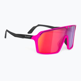 Okulary przeciwsłoneczne Rudy Project Spinshield pink fluo/black matte/multilaser red