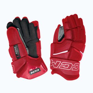 Rękawice hokejowe CCM Next SR Gloves red/white