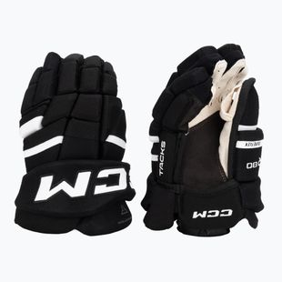 Rękawice hokejowe dla dzieci CCM Tacks XR80 JR Gloves black/white