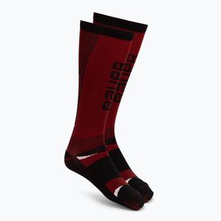 Skarpety Bauer Vapor Pro Skate Sock-Sr red/black