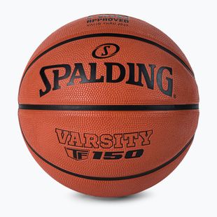 Piłka do koszykówki Spalding TF-150 Varsity Logo FIBA pomarańczowa rozmiar 7