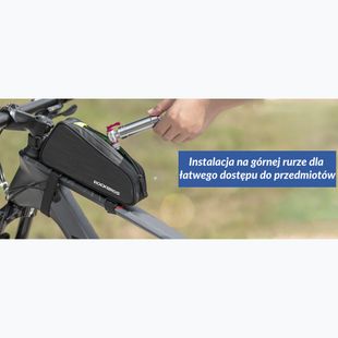 Torba rowerowa na ramę Rockbros 301800450001 Bike Tube Bag black