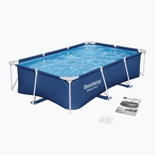 Basen stelażowy Bestway Steel Pro Pool 259 cm niebieski