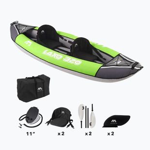 Kajak pompowany 2-osobowy Aqua Marina Laxo Recreational Kayak 10'6" 320 cm