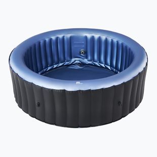 Basen z hydromasażem 8-osobowy MSpa Comfort Bergen szary antracytowy