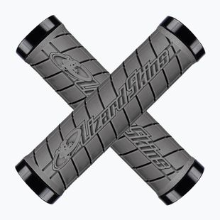 Chwyty kierownicy Lizard Skins Dual-Clamp Logo graphite