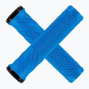 Chwyty kierownicy Lizard Skins Single-Clamp Wasatch deja blue