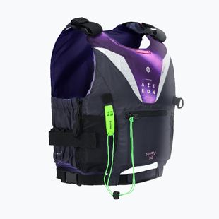 Kamizelka asekuracyjna damska Aztron N-SV 3.0 Nylon black/radiant purple
