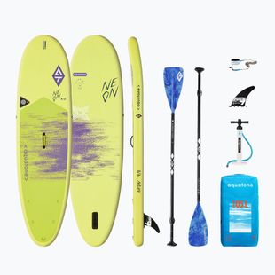 Zestaw deska SUP pompowana dziecięca Aquatone Neon 9'0"