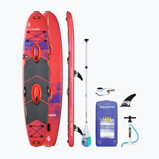 Zestaw deska SUP pompowana Aquatone Future 2+1 Multi Person 13'0"