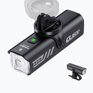 Lampka rowerowa przednia Towild CL1600 black