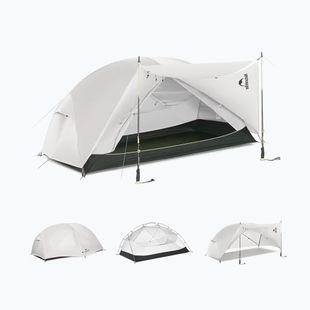 Namiot trekkingowy 2-osobowy Naturehike Mongar Pro 2 20D light grey