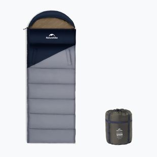 Śpiwór Naturehike U450 Sunny Day Left navy blue/ligth blue